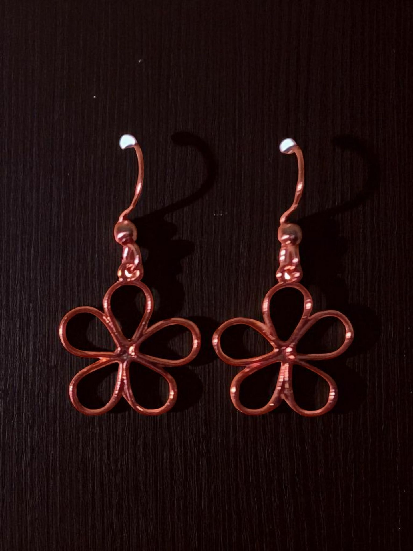 Rose Gold Simple Flower