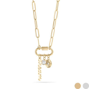 Carabiner Dream Paperclip Necklace
